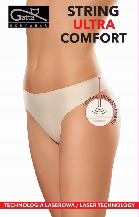 

String Ultra Comfort Gatta: biały, M