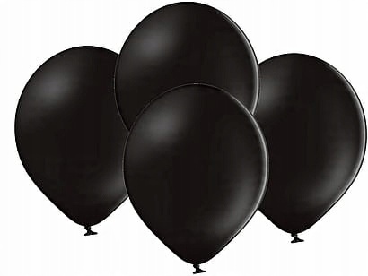 

Balony pastelowe 9'' 23cm Belbal 100 szt.CZARNE