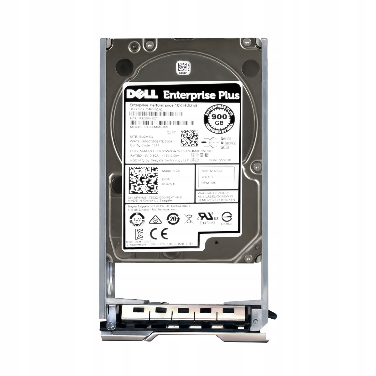 Dell 0F4VMK 900GB 10K 128MB SAS-3 2.5" ST900MM0168