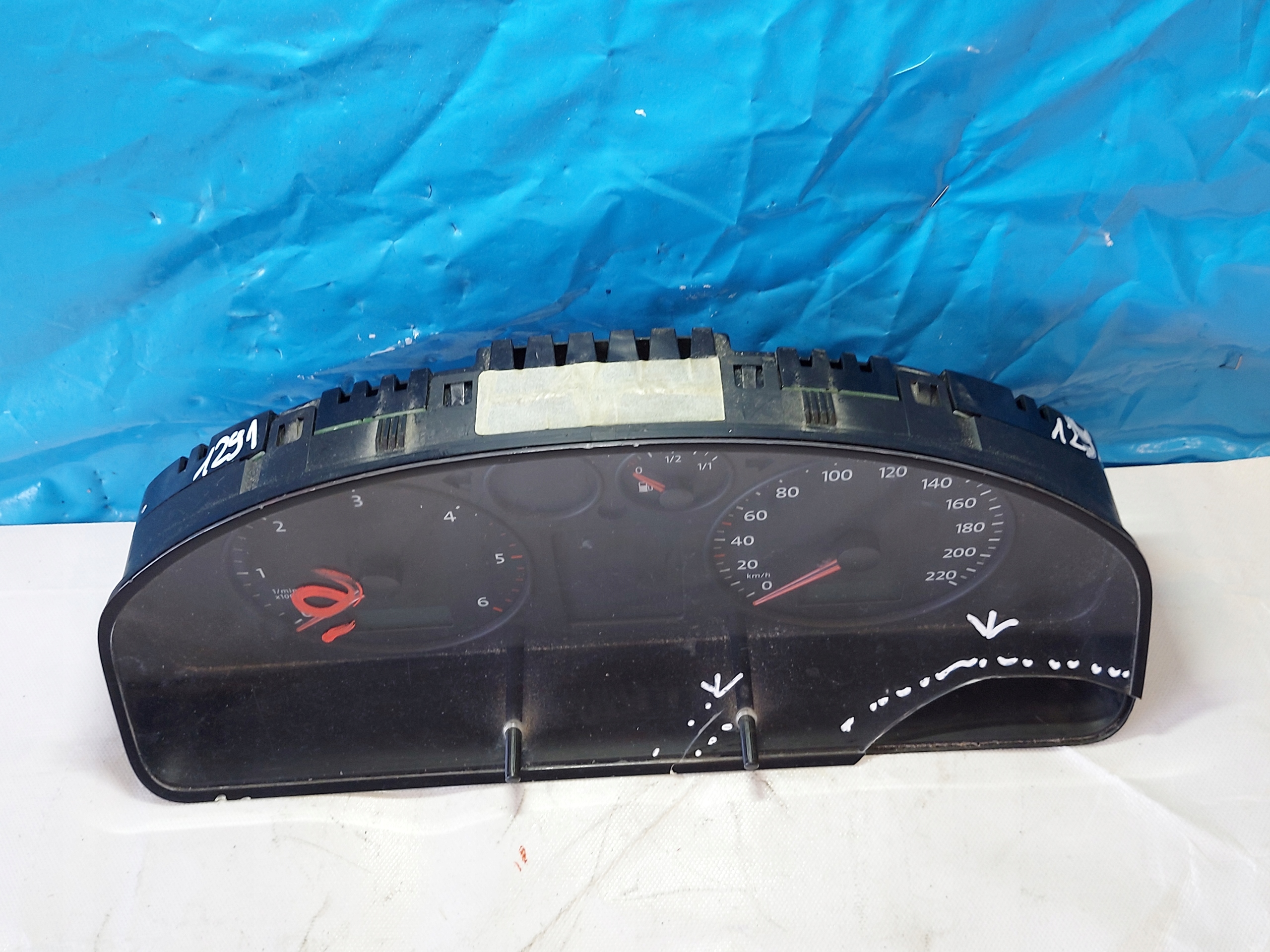 dials clock VW T5 1.9 TDI 7H0920852A