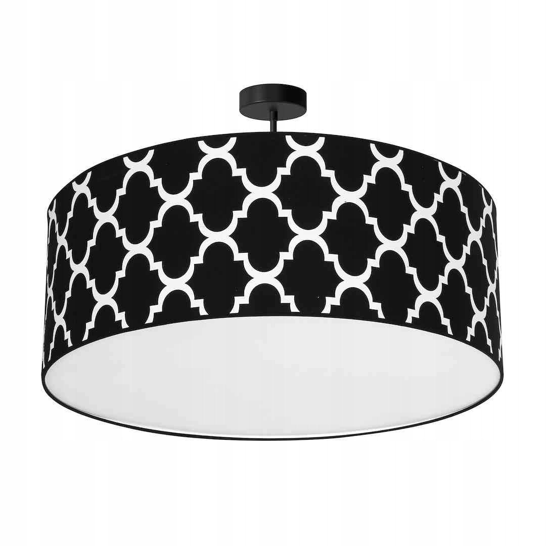 Závěsná lampa Pierre Black 3xE27