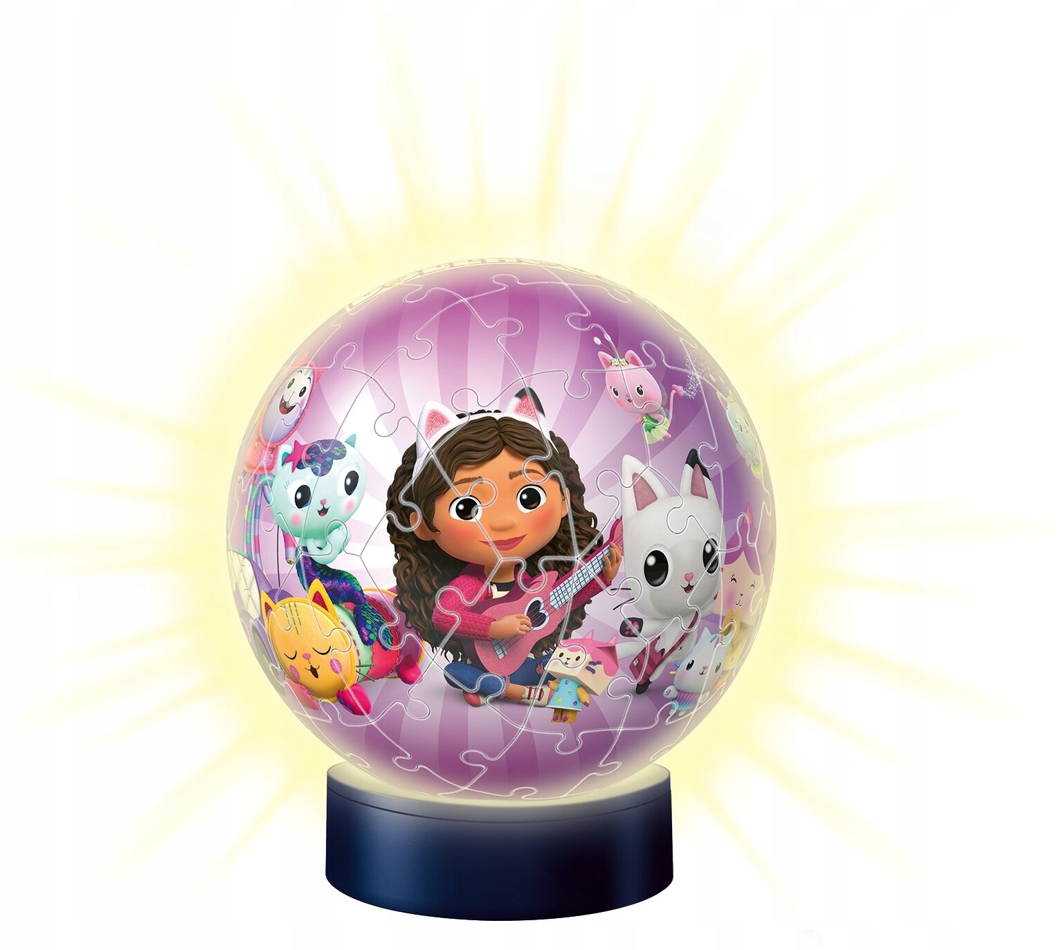 Puzzle 3D RAVENSBURGER Koci Domek Świecąca Kula Liczba elementów 72