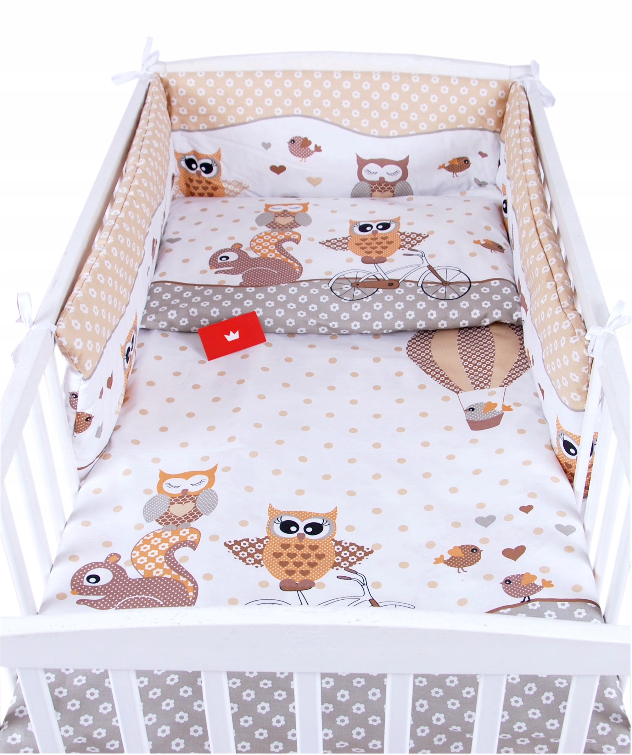 BabyLux Pościel Do Łóżeczka 120x60 Dziecięca Niemowlęca 120X90 cm 6EL N54