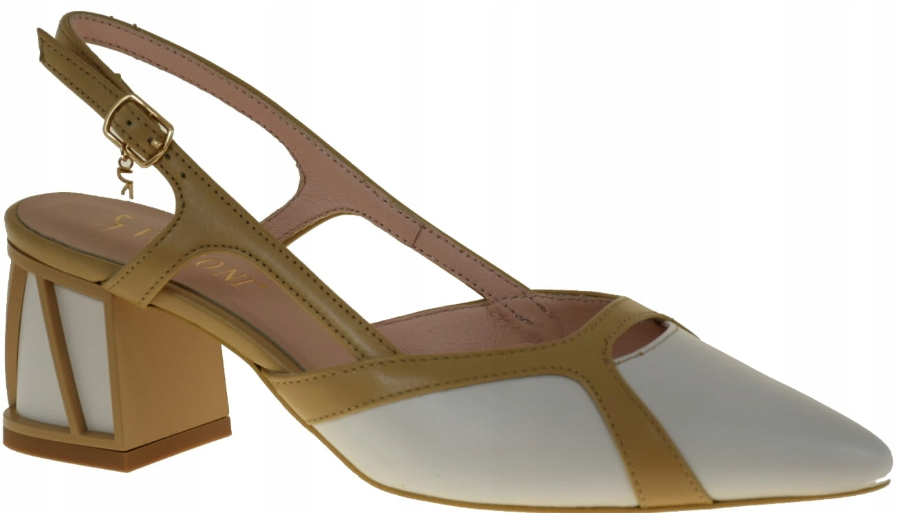 Dámské Lodičky S Odkrytou Patou Visconi 7681269/151 – Elegance A Styl R38