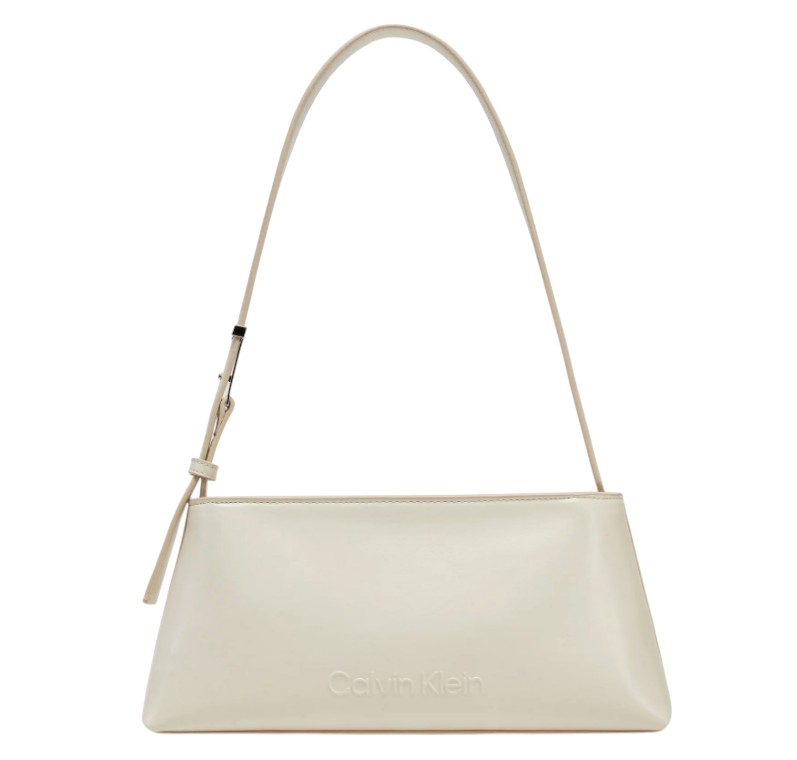 Dámská kabelka přes rameno Calvin Klein K60K612550 ecru