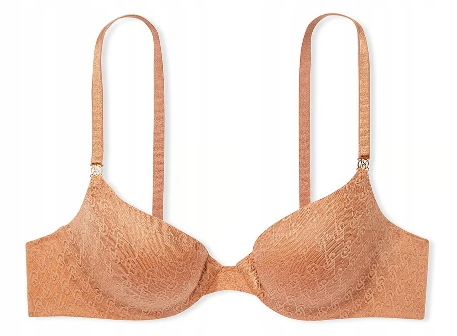 Push-up podprsenka typu demi Icon Victoria's Secret toffi 75C (34C)