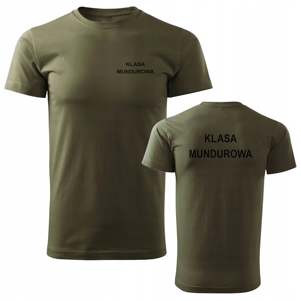 

Koszulka Klasa Mundurowa Wojskowa T-shirt khaki S