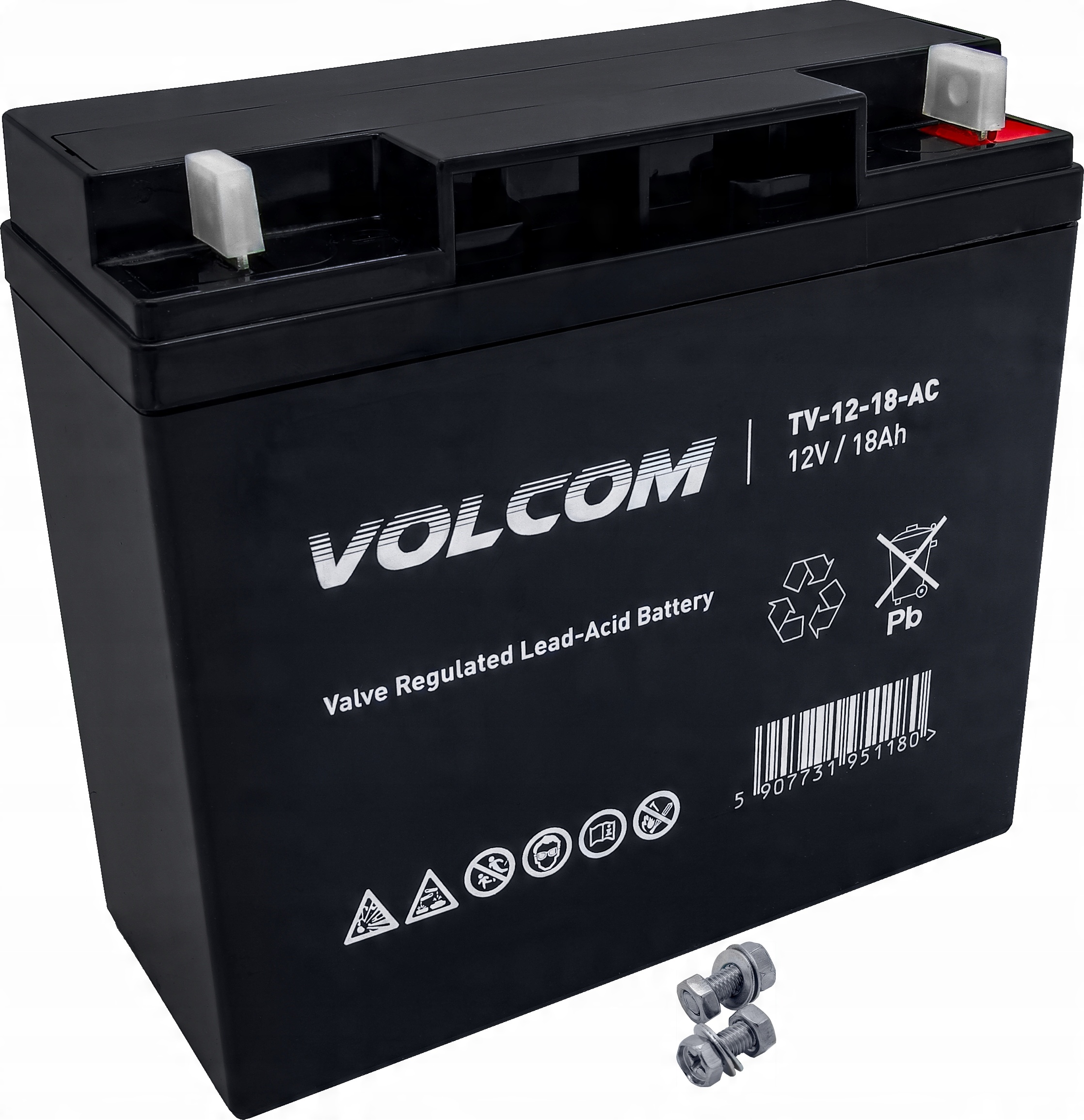 

Mocny Akumulator Agm 12V 18AH Do Quada Alarmu Ups