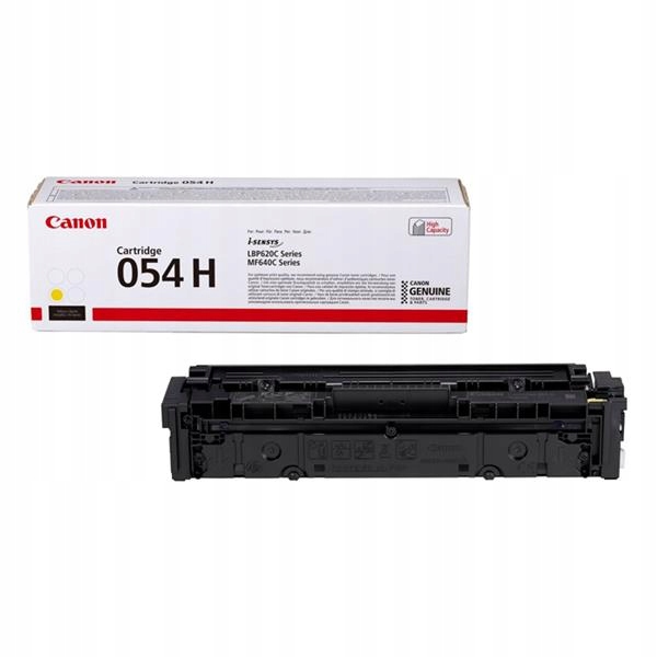 Originální žlutý toner Canon LBP620C, řada MF640C (CRG054HY, CRG-054HY,