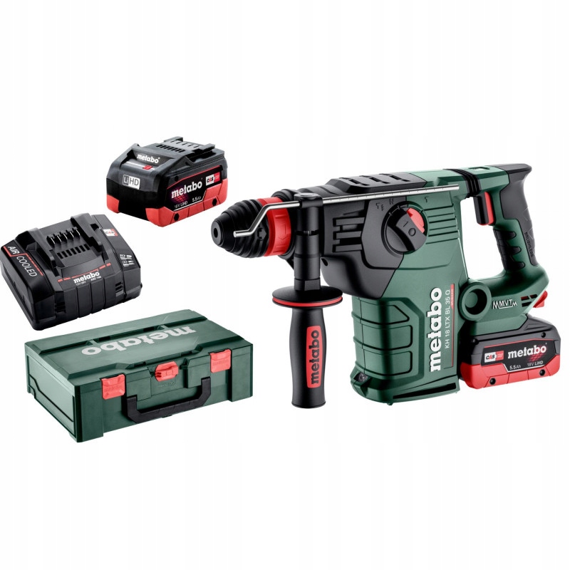 Metabo Kh 18 Ltx Bl 35 Q Kombi kladivo 18V 2,5,5Ah Asc 145 metaBOX 185XL