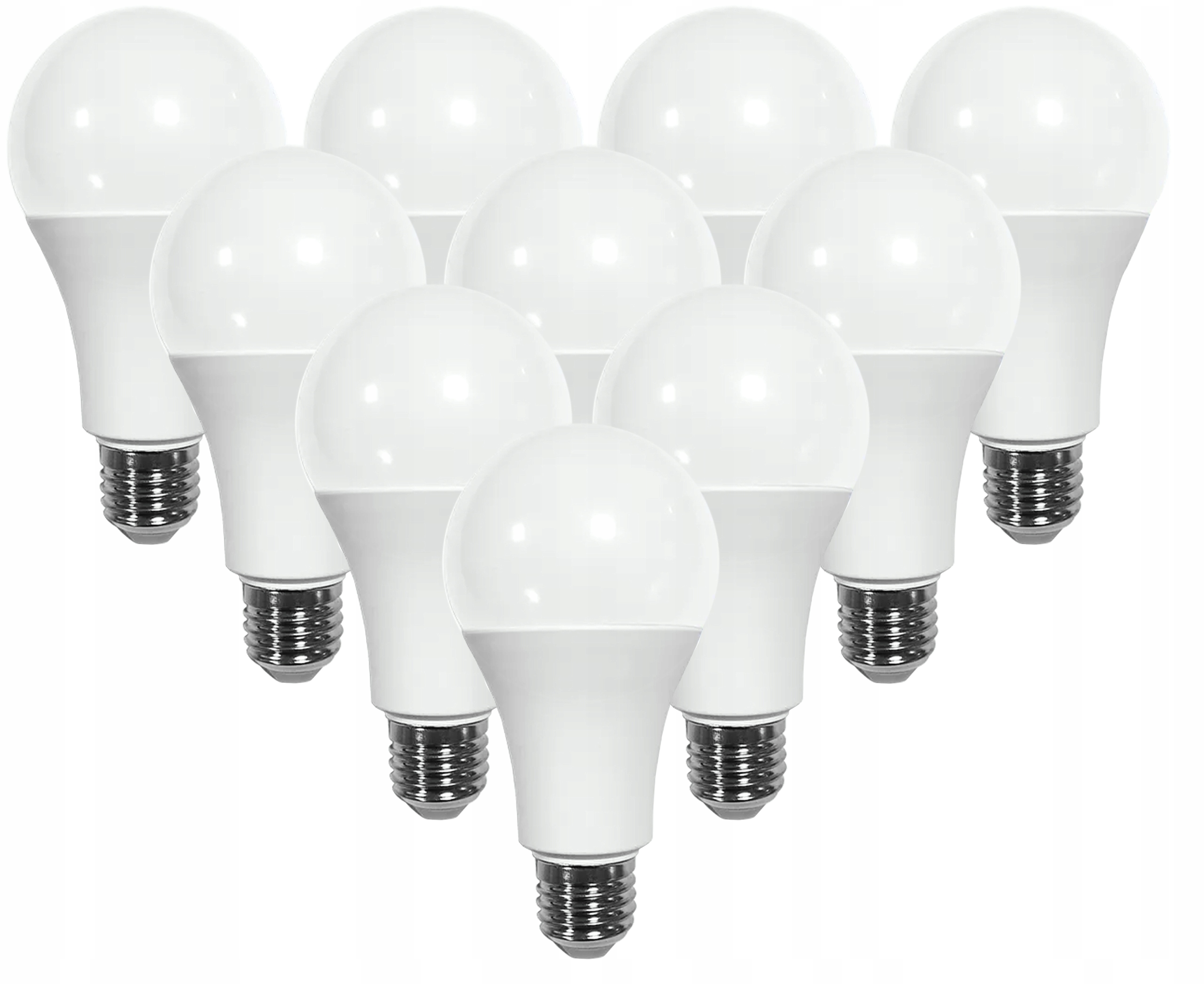 

Zestaw Żarówki Led E27 10W Kula Ciepła 3500K 960lm