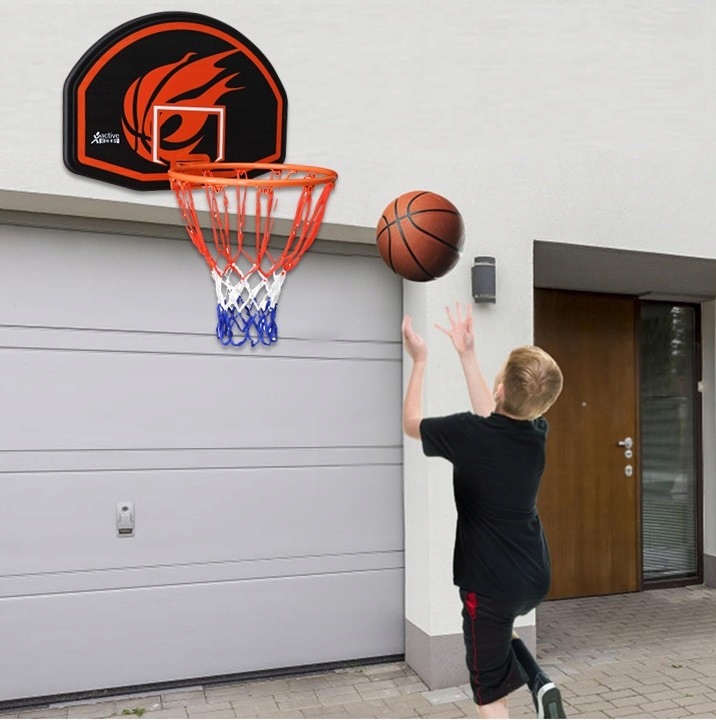 Tablica Tarcza do Koszykówki Kosza Wodoodporna 73x49cm + Obręcz + Siatka Stan opakowania oryginalne