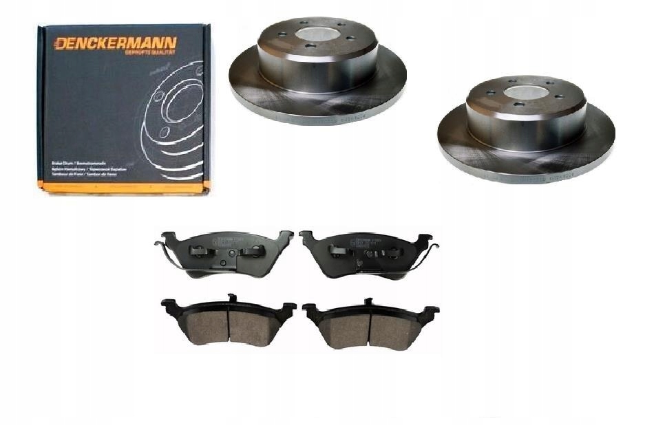 Kotouče Ham. Kostky Dodge Caravan Grand Zadní 290MM