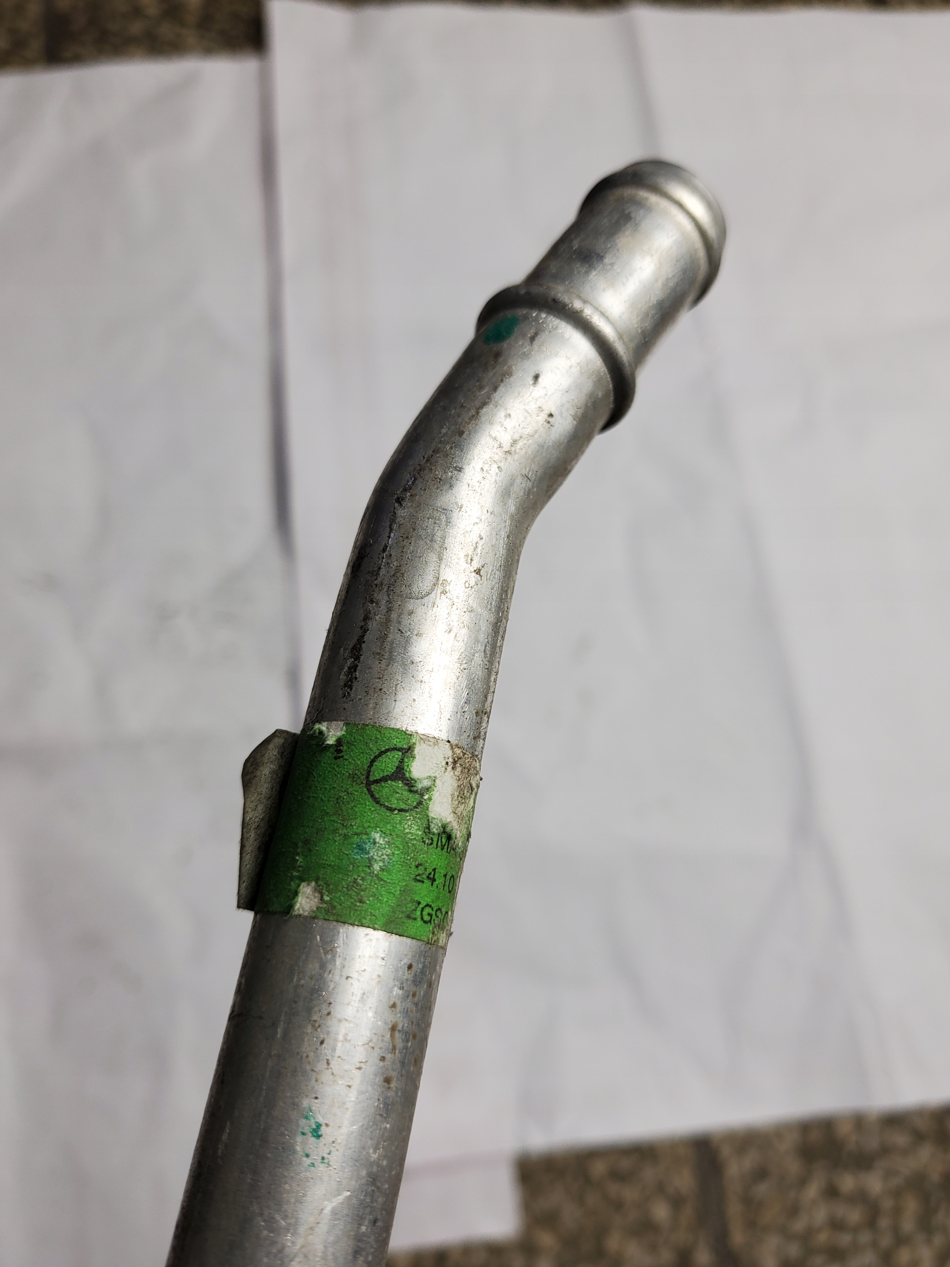 wiring hose radiator MERCEDES E W207 250 CGI OE