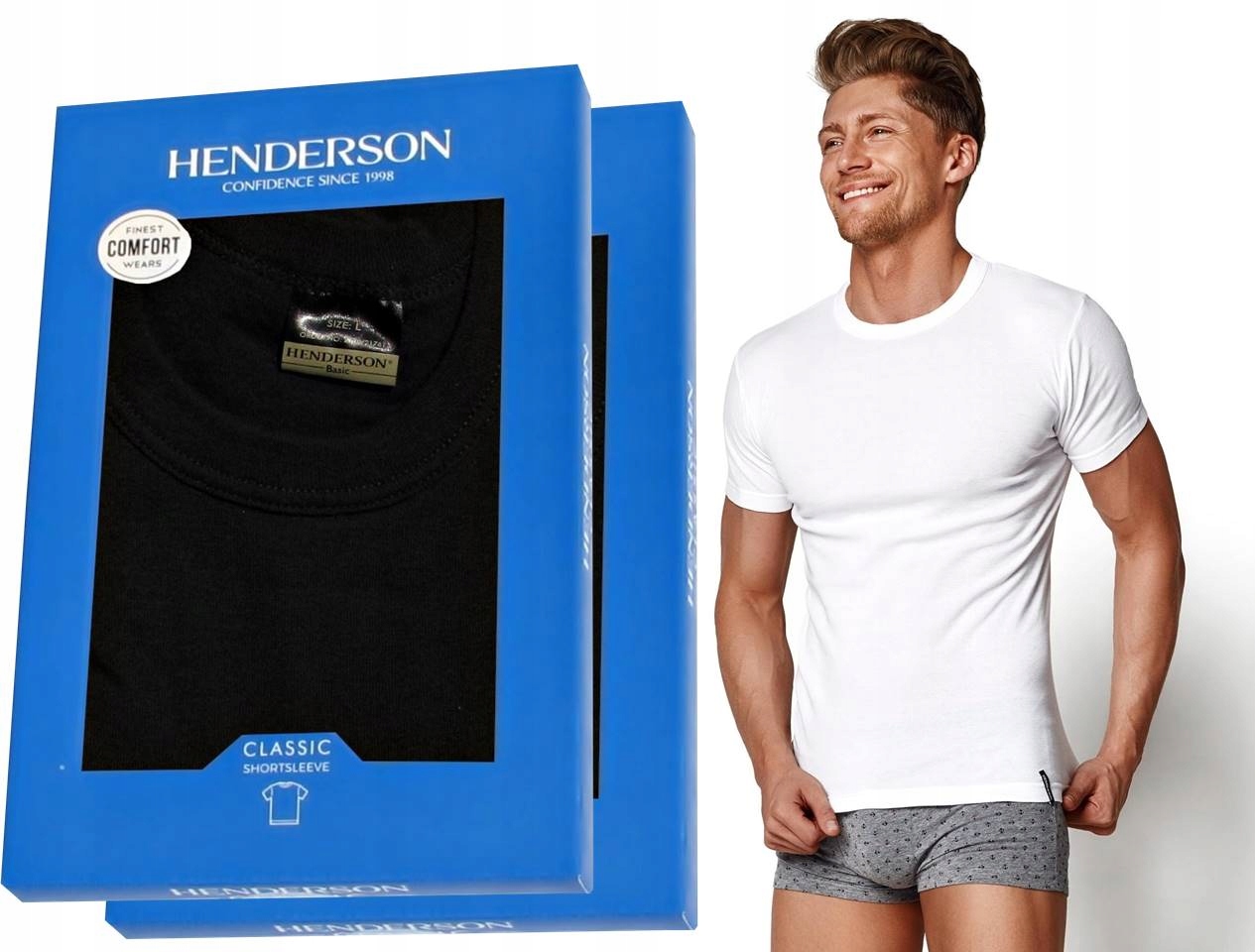 

2-PAK Henderson Podkoszulek Męski 1495 r.XXL
