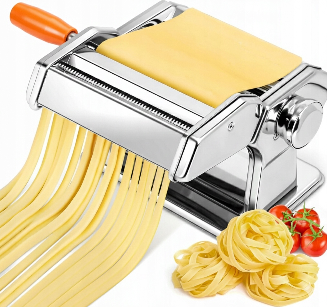 MASZYNKA DO MAKARONU MASZYNA DO WAŁKOWANIA KROJENIA CIASTA PIEROGÓW 3W1