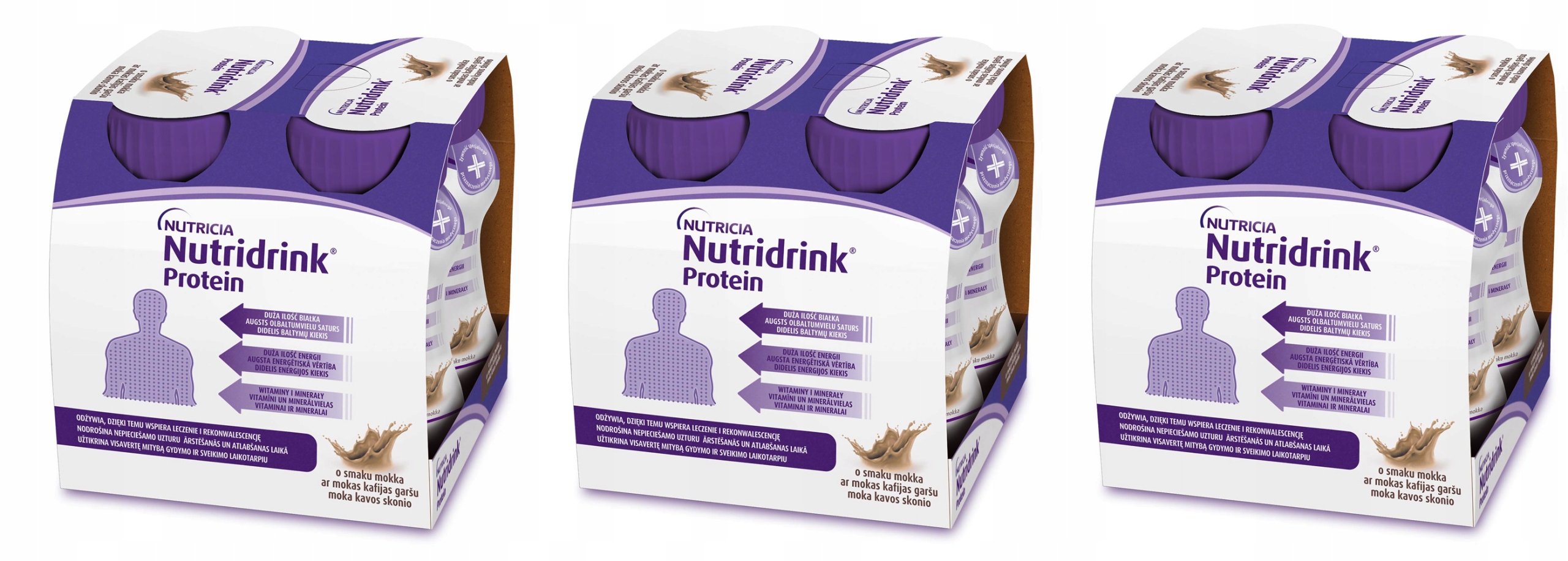 Nutridrink Protein o smaku mokka 12szt. x 125 ml