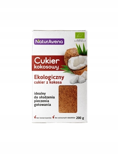 Levně 4x NaturAvena Cukr Bio 200 g