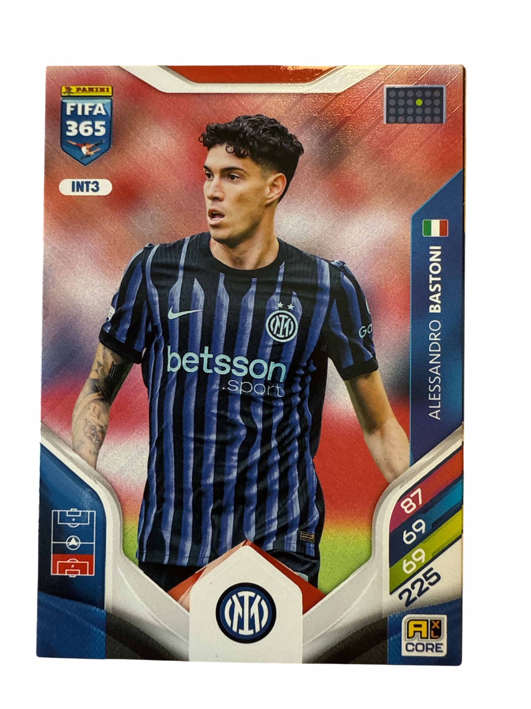 FIFA 365 2026 ADRENALYN XL PANINI Kick Off INT3 Inter Bastoni Za 12 FIFA 365 2026 ADRENALYN XL PANINI Kick Off INT3 Inter Bastoni