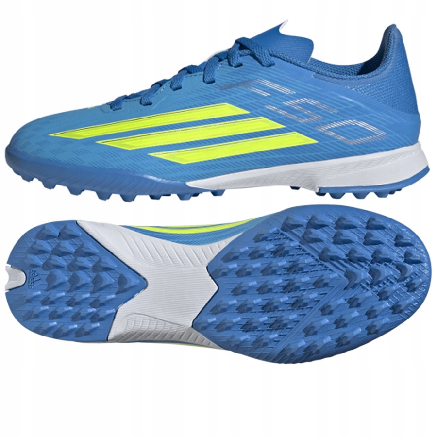 Adidas F50 League Jr Tf [38] Boty Turfy Unisex Jr Modrá