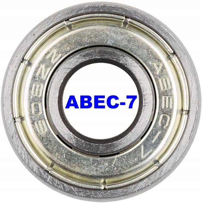 Łożysko ABEC-7 608ZZ Chrom 22mm do hulajnogi łyżworolek i innych zastosowań