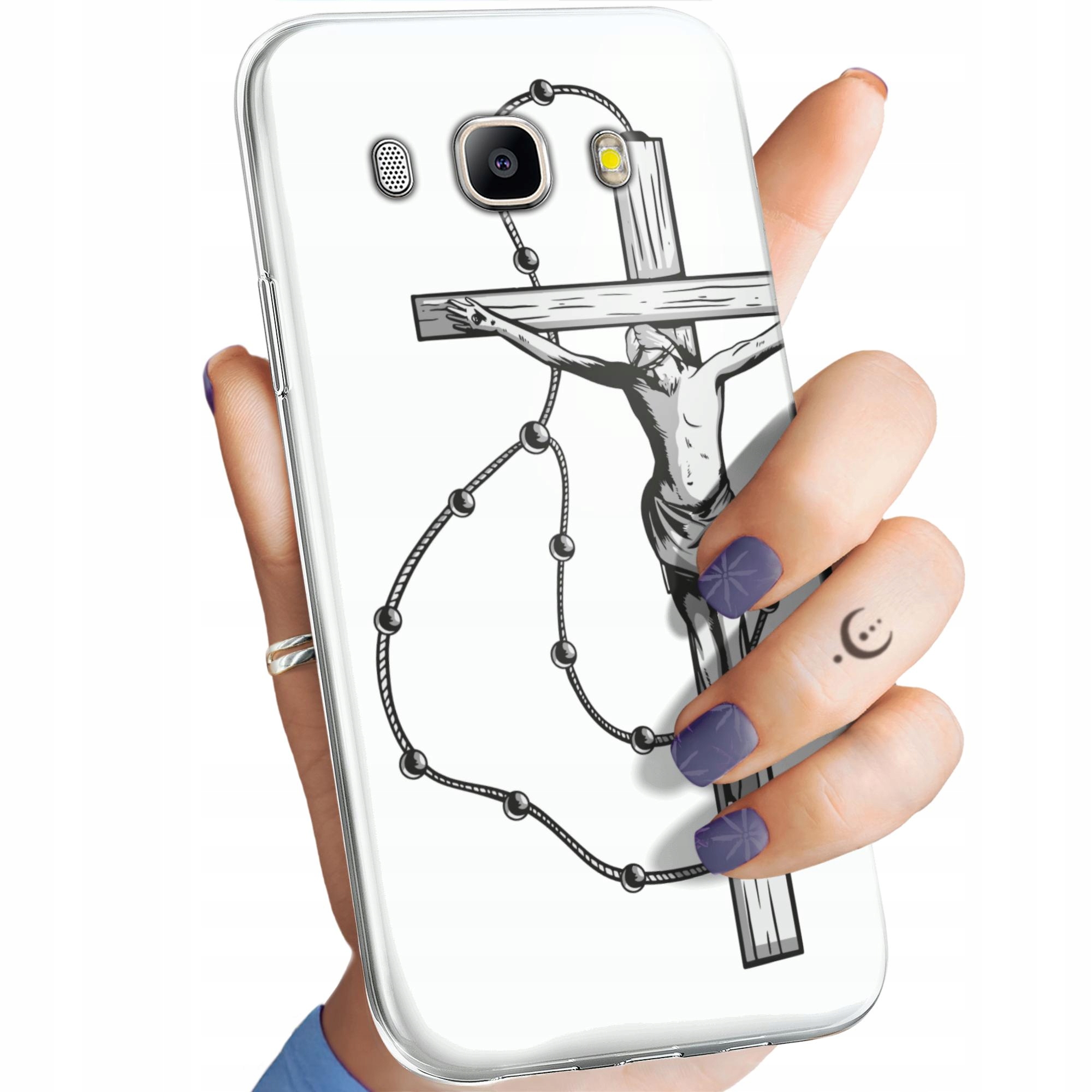 Etui Do Samsung J5 2017 J530 Jezus Krzyż Różaniec Bóg Obudowa Case