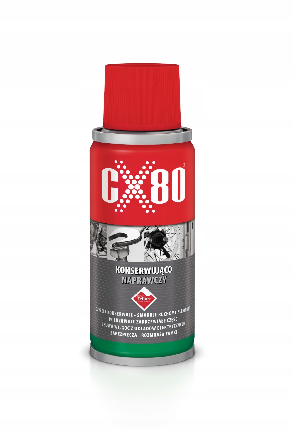 Preparat Konserwujący CX80 Teflon 100ml Płyn Naprawczy Smarujący Czyszczący
