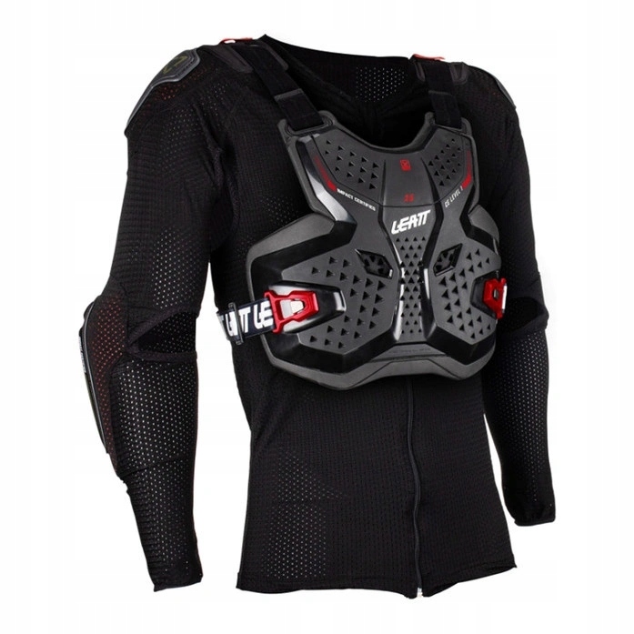Chránič tela Leatt Body Protector 3.5 Junior Black/red červený Darčeky