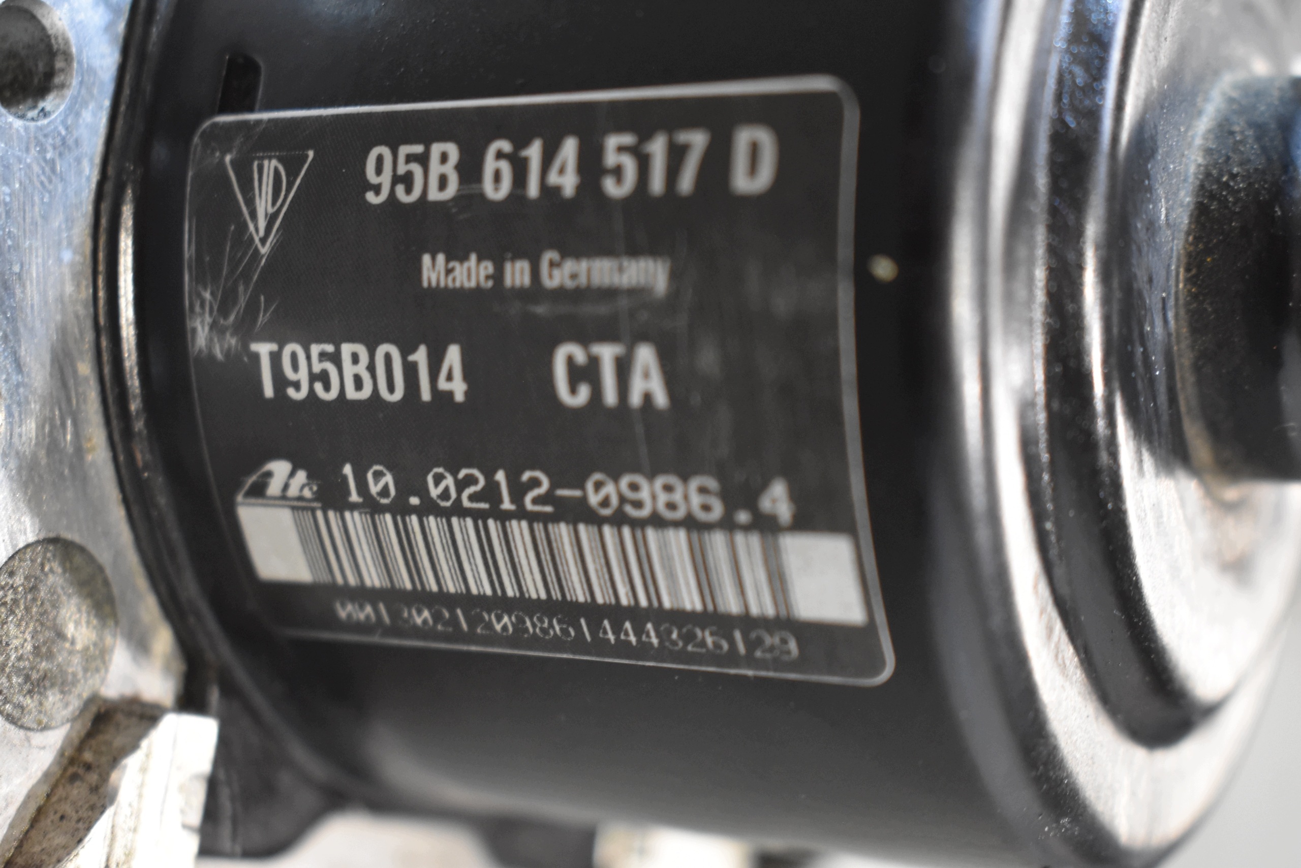 perfect condition brake booster control unit ABS PORSCHE MACAN