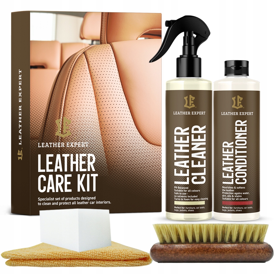 

Leather Expert Car Leather Care Kit Do Skór 250 ml