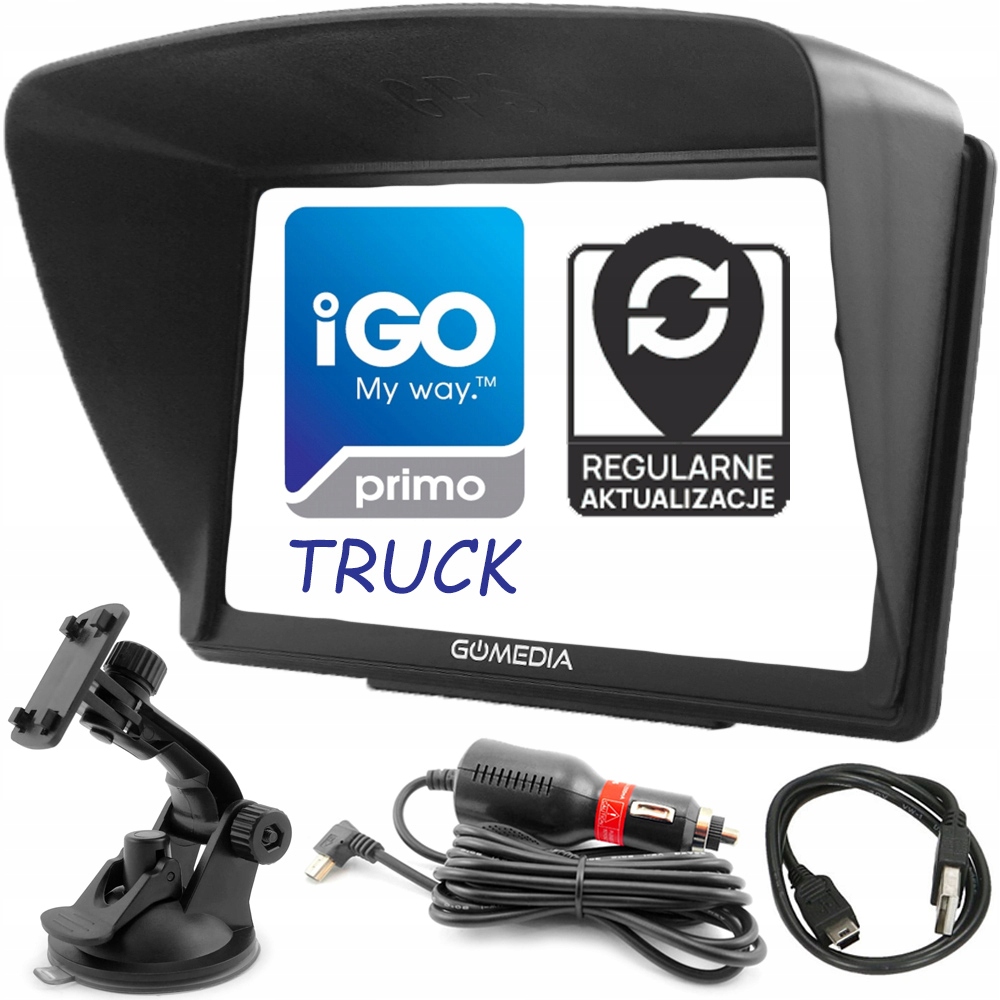 

Nawigacja Gps 7' Ciężarówka iGO Primo Truck Tir