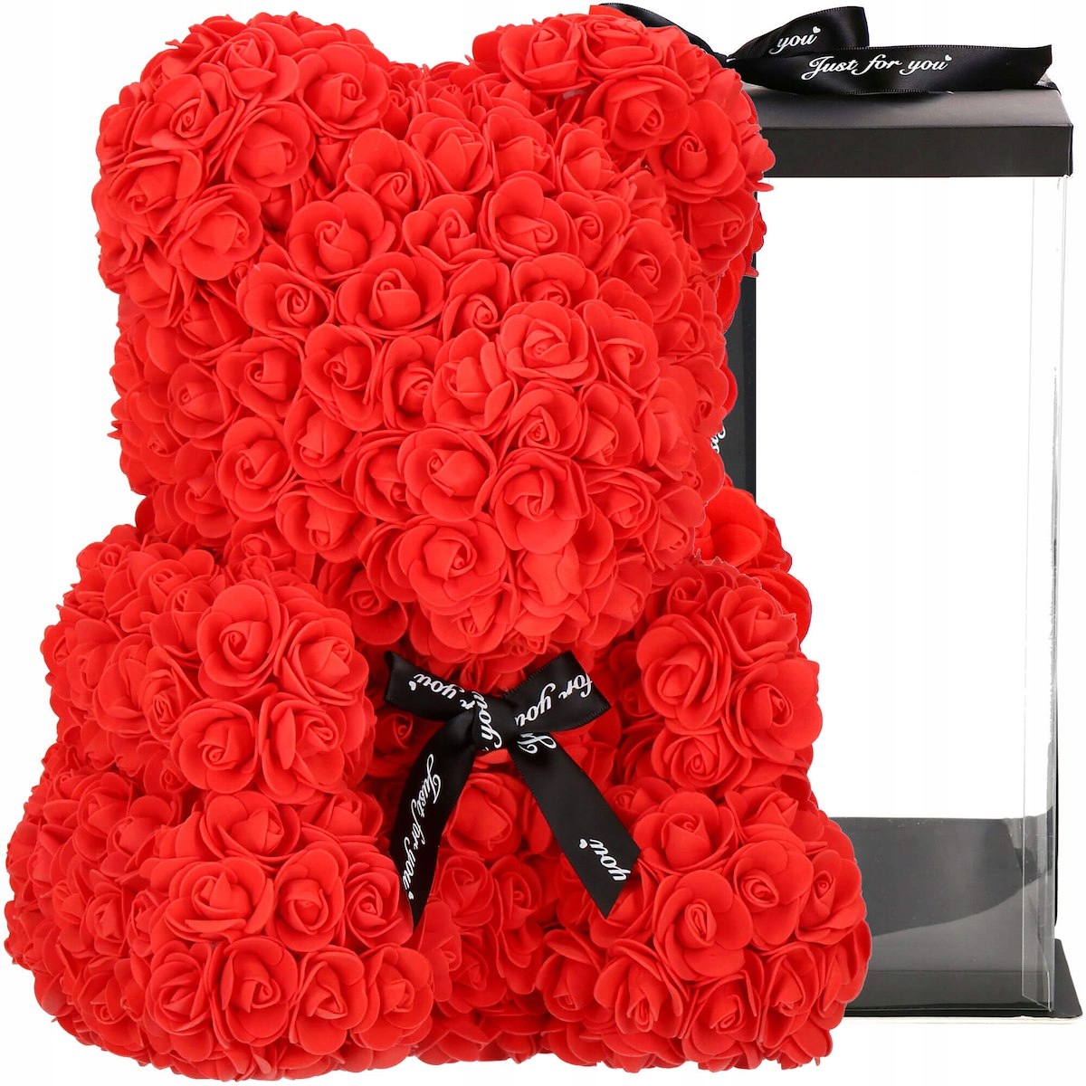

Miś Z Róż Dla Niej Rose Bear Z Płatków Róż