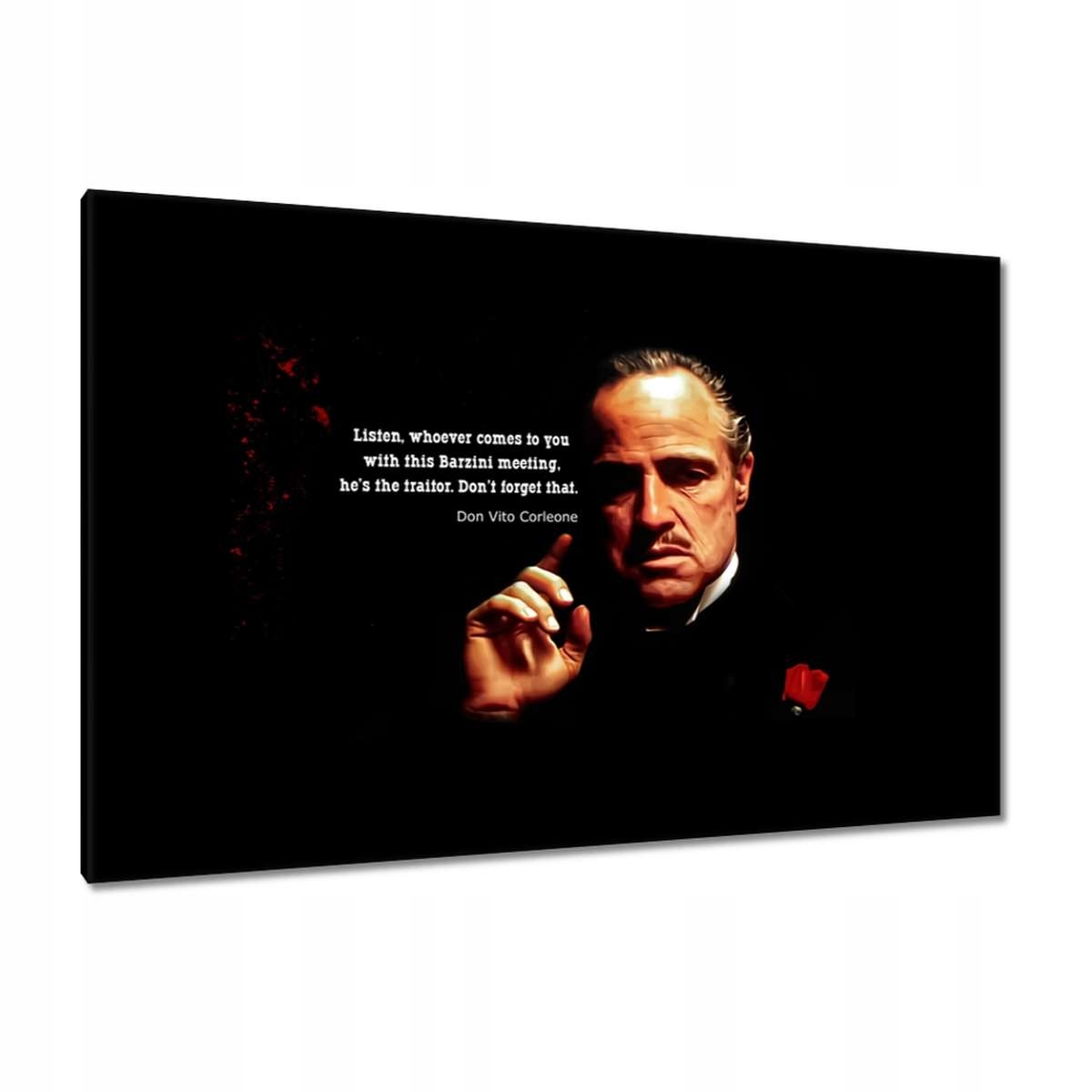 Obrazy 120x80 Citáty z kmotra