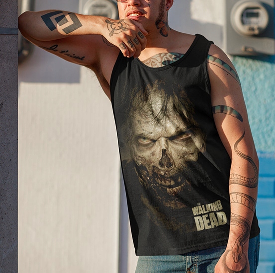 TANK TOP FILMOWE WALKING DEAD Marka inna