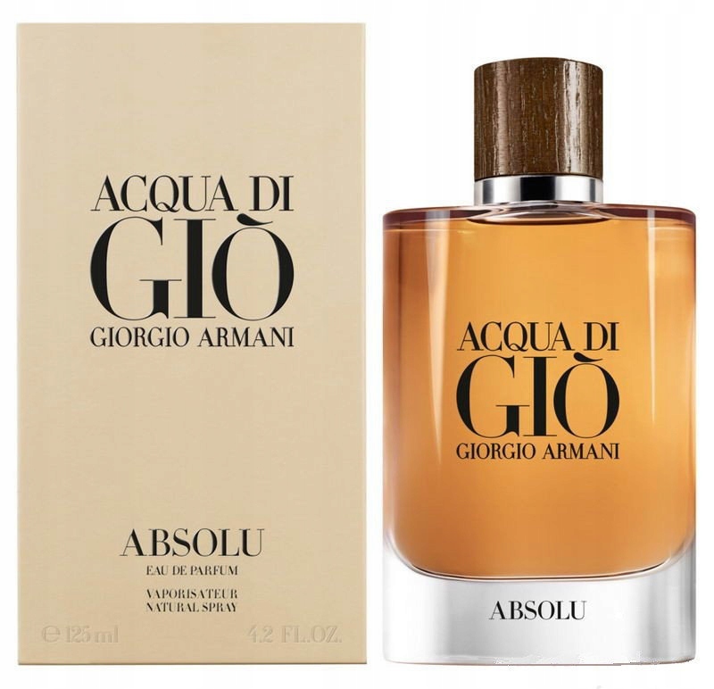 Woda perfumowana Giorgio Armani Acqua di Gio Absolu drzewna 125 ml