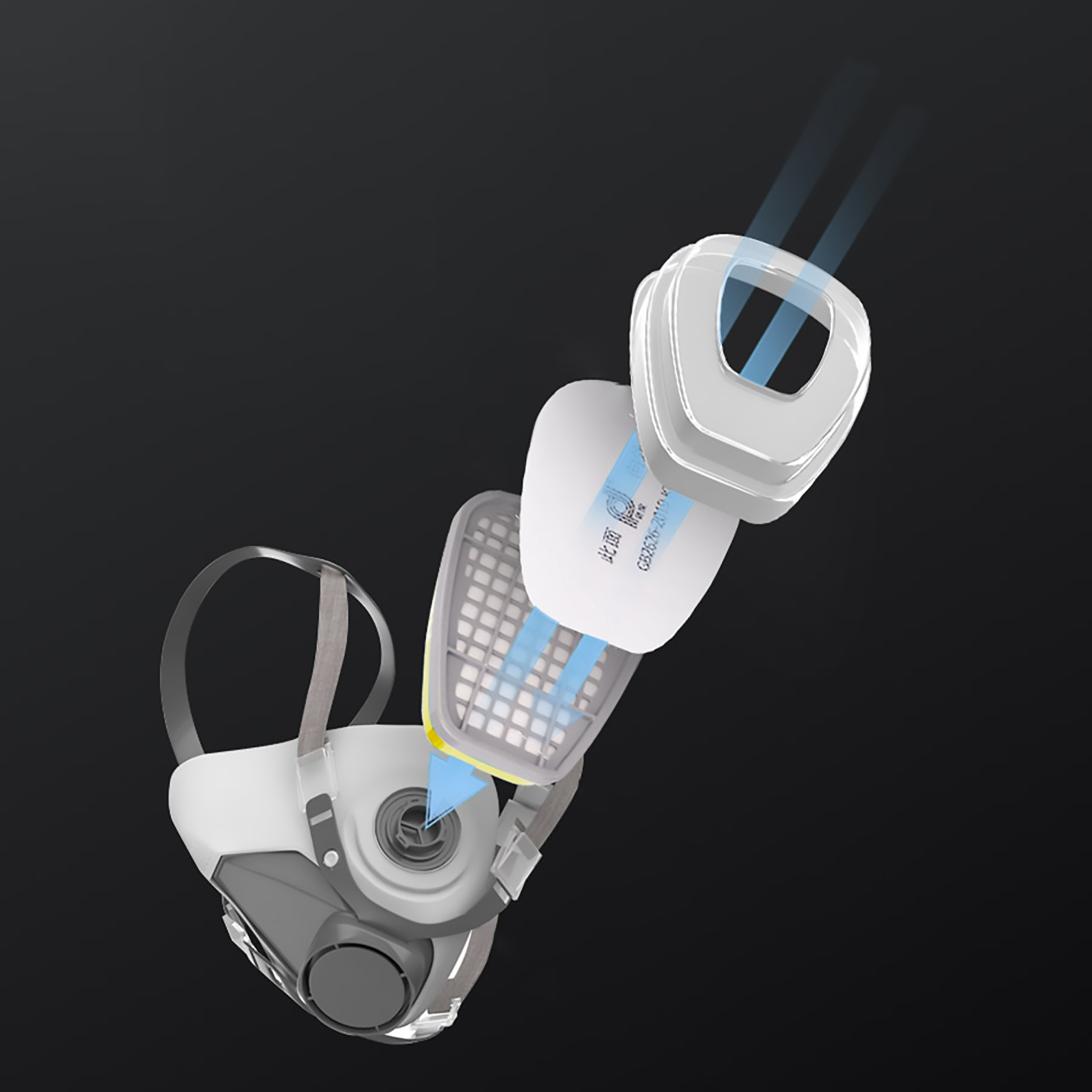 MASKA PRZECIWGAZOWA PEŁNA LAKIERNICZA GAZOWA 6800 Kod producenta 3M 6300