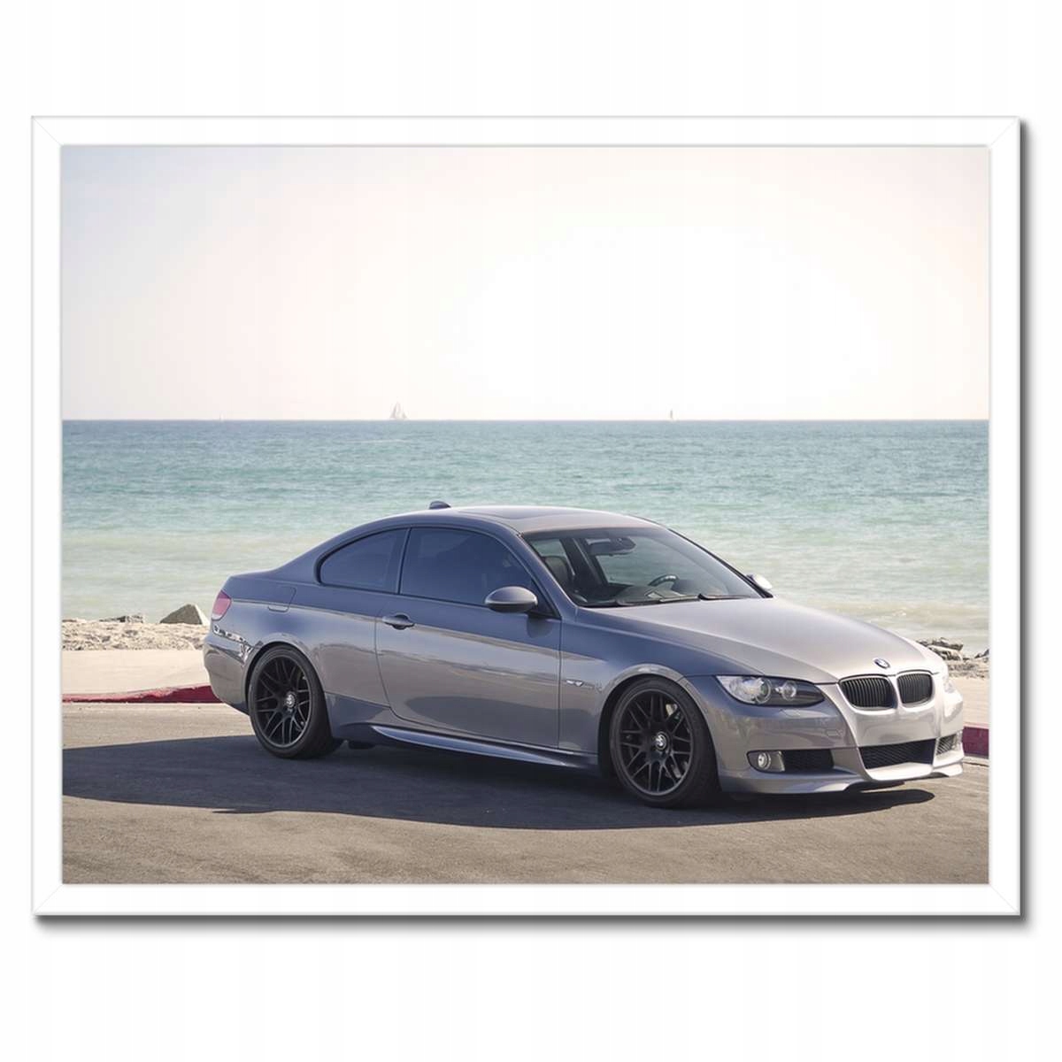 Plakáty v rámu 50x40 Bmw na pláži