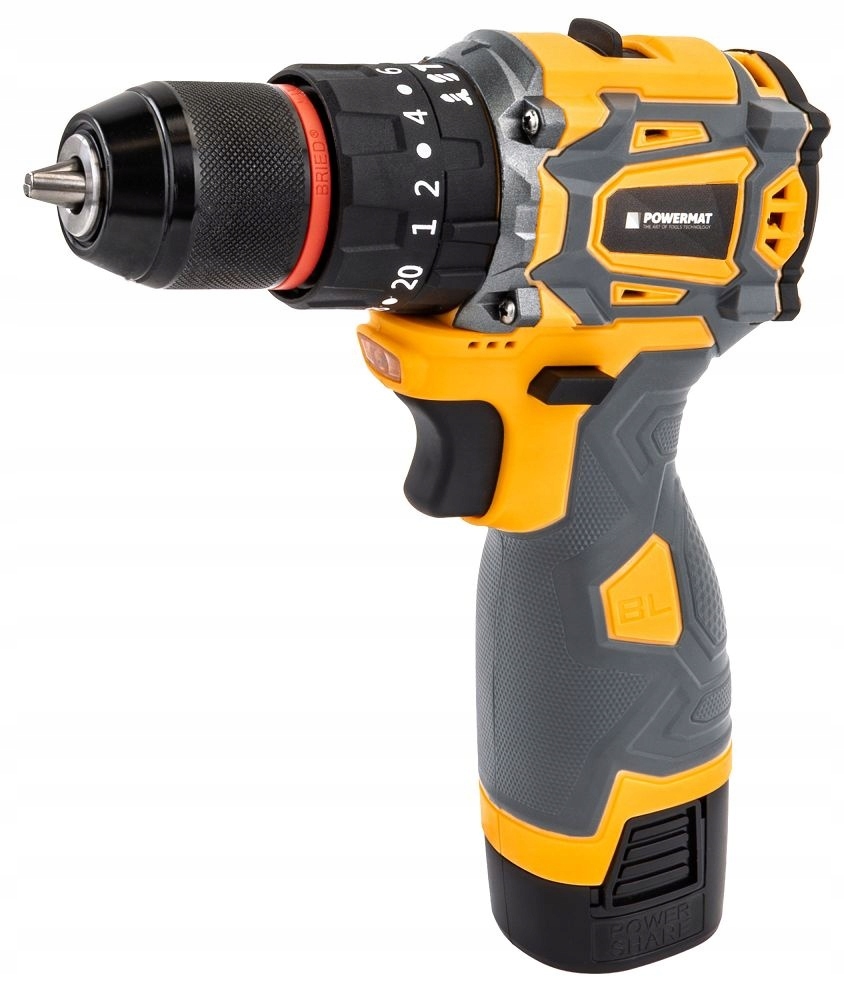 Aku Šroubovák Powermat Vrtáky Nástavce PM-WA-16.8V-1.5M