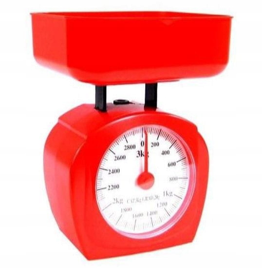 

Waga Kuchenna 3KG Klasyczna Mechaniczna CZ03