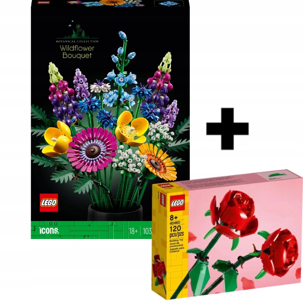 Lego Icons Kytice Louských Květin 10313 Lego 40460 Dárková Sada