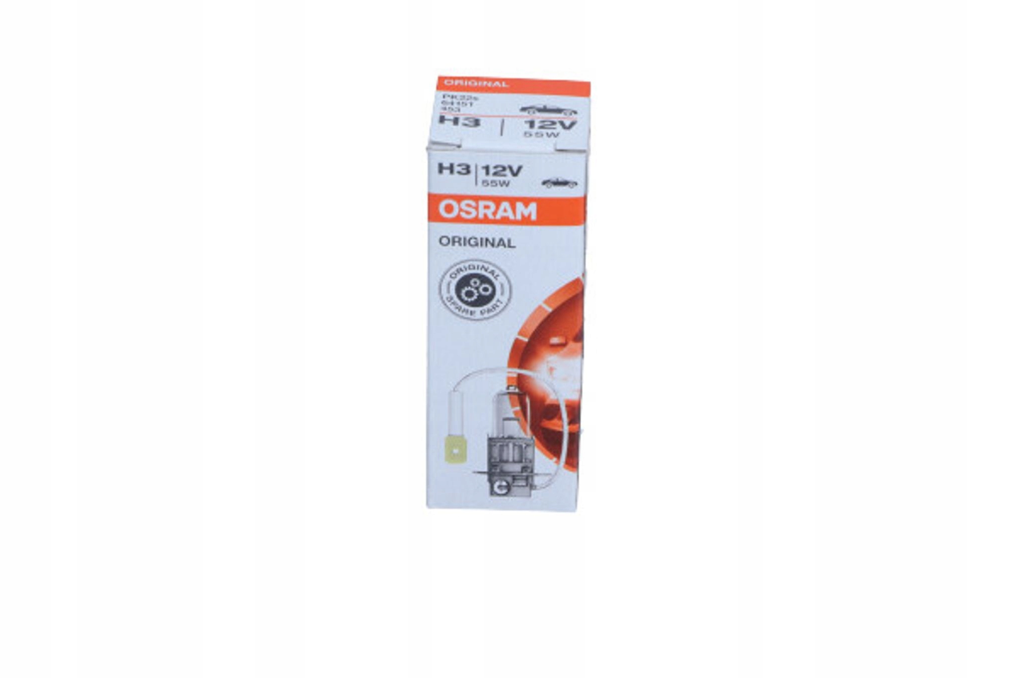 Żarówka 12V H3 55W PK22S Osram 64151 64151 Osr Osram
