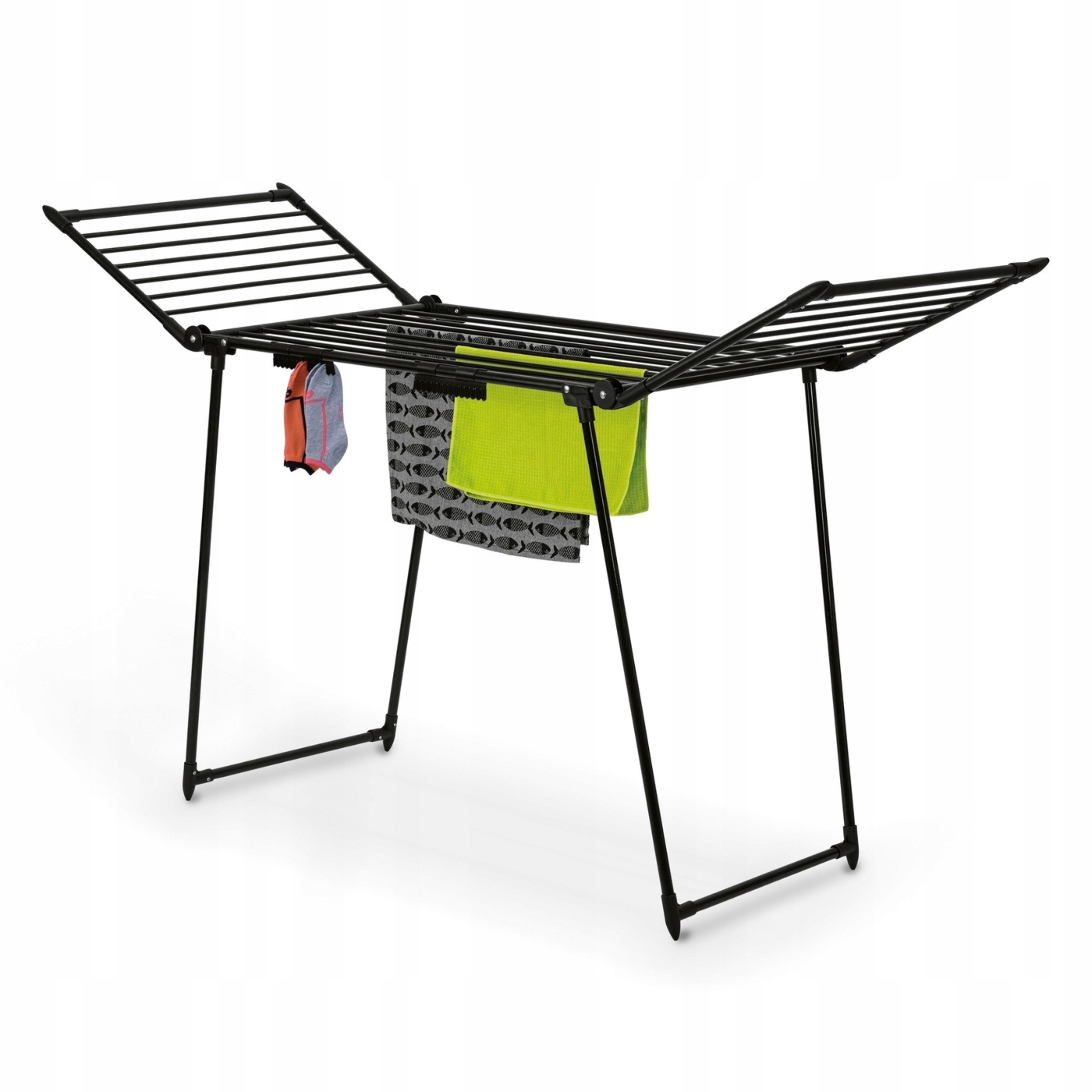Levně Stojící Sušák Na Prádlo Balkonová skládací sušák na oblečení Velká
