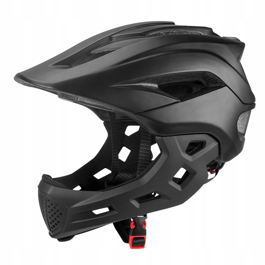 Kask Rowerowy Dziecięcy Z Odpinaną Szczęką Dla Mtb Bmx Dirtbike Deskorolka