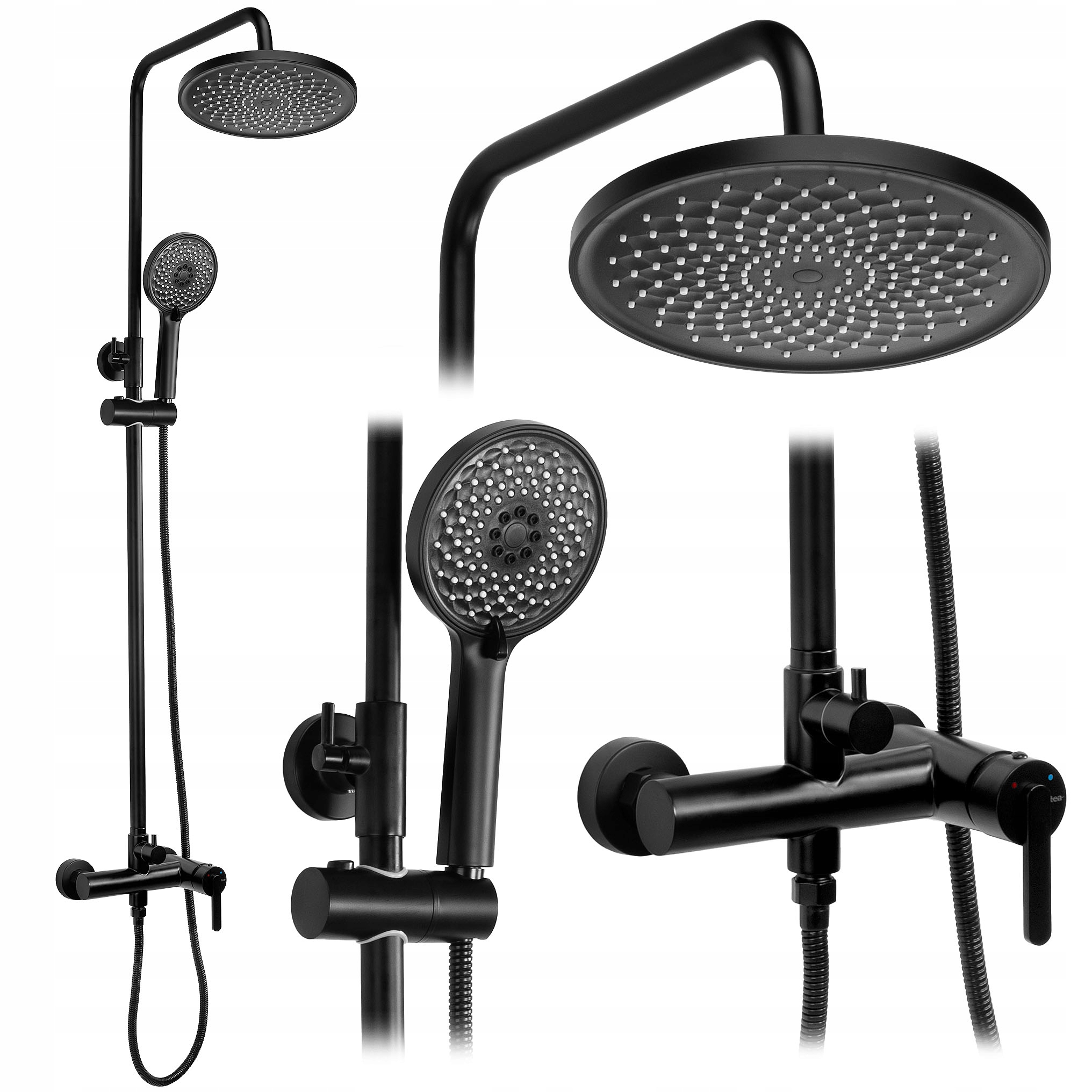 Rea Sprchová Súprava JS-H1190B Ontario Čierna