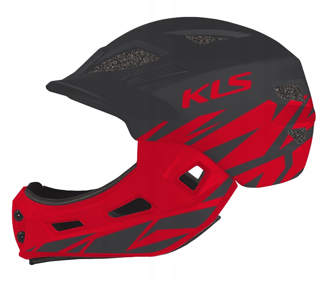 Kask rowerowy Kellys SPROUT 022 anthracite-red XS fullface KLS