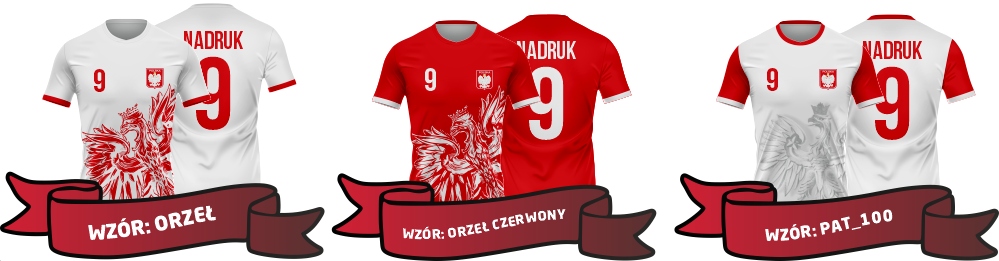KOSZULKA KIBICA POLSKI KIBIC RĘCZNA NADRUK GRATIS Rozmiar uniwersalny