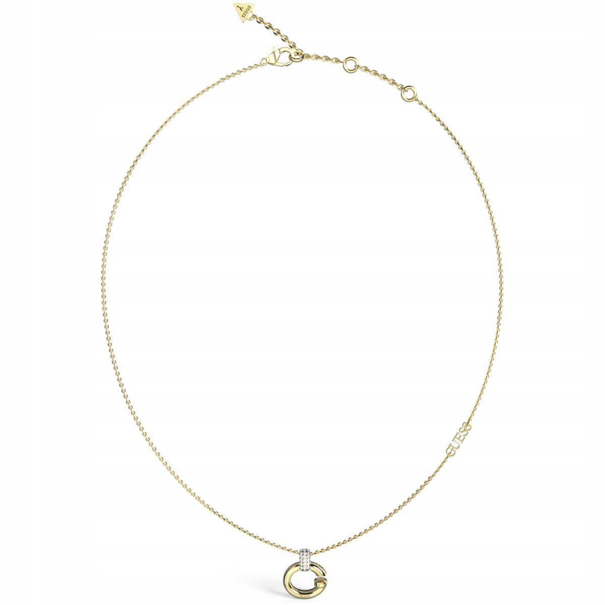 Náhrdelník Guess zlatý zirkon 45 cm