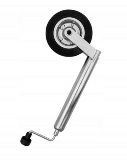 Kolečko fi 48 kov guma pro přívěs nebo odtahový vůz maximální nosnost 200 kg