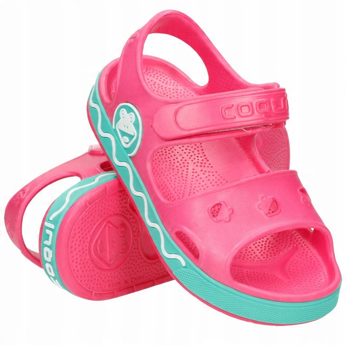

Buty Coqui Fobee sandały dziecięce różowe 32-33