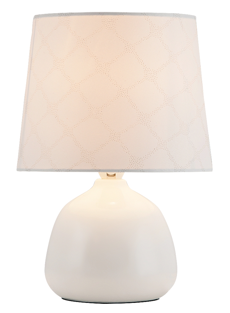 Lampka ceramiczna Ellie E14 40W biała Rabalux 4379